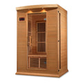 2-Person Low EMF (Under 8MG) FAR Infrared Sauna (Canadian Hemlock)
