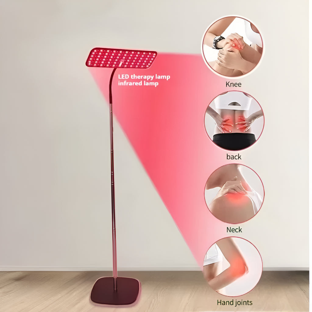 Red Light Therapy Panel Designed for Daily Wellness, 660nm 850nm LED, Adjustable Stand, 25W Power