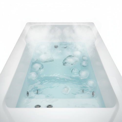 Cold Plunge Tub Designed for Recovery, Heats to 102°F, Cools to 37°F, 61 Gallon Capacity, Balboa Chiller